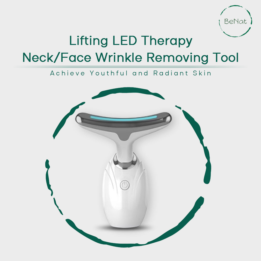  lifting led therapy neckface wrinkle removing tool